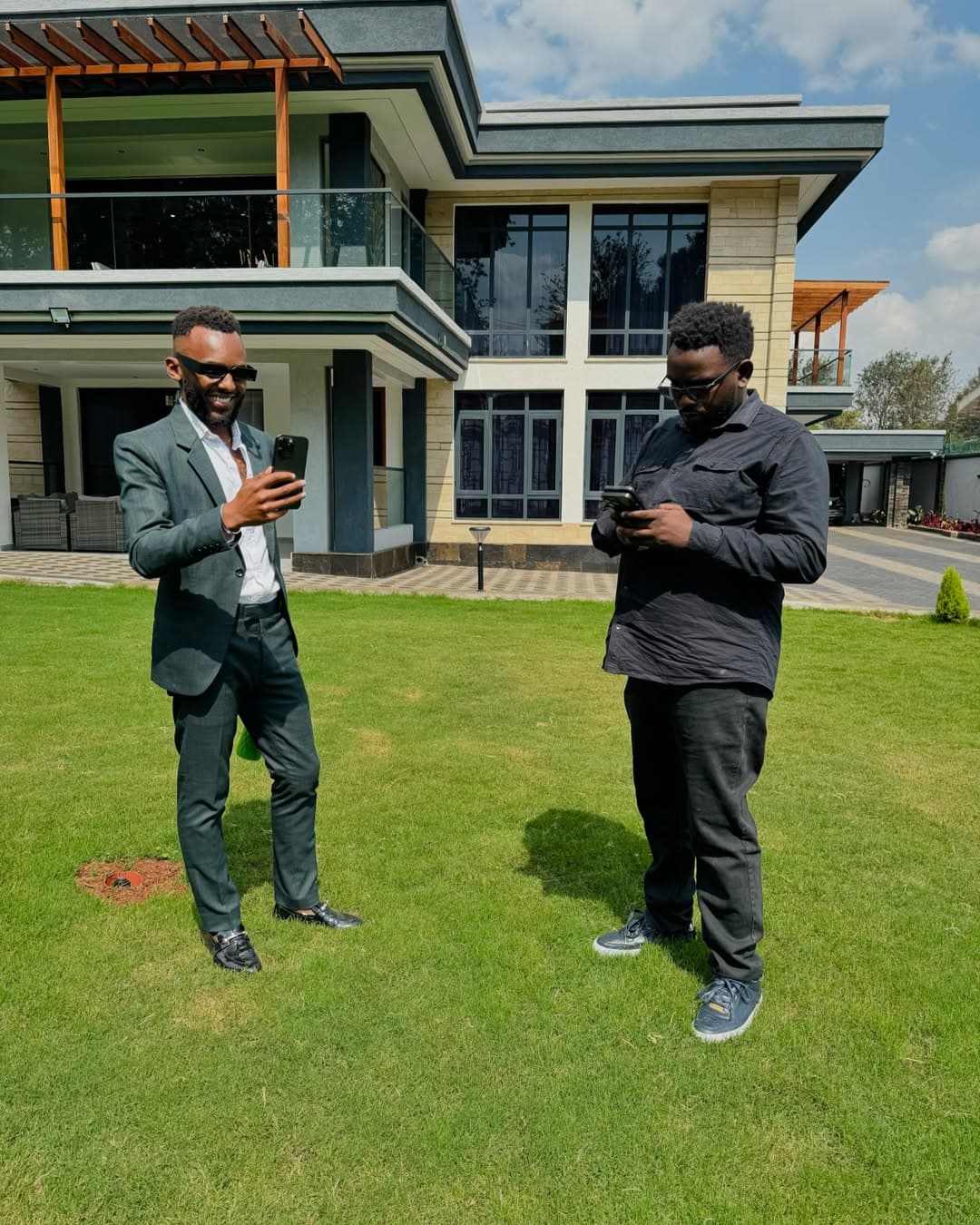 Filming in Nairobi's newest development